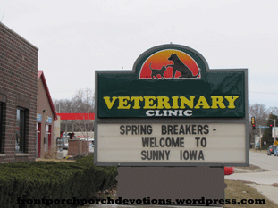 Welcome to Sunny Iowa-Springbreak